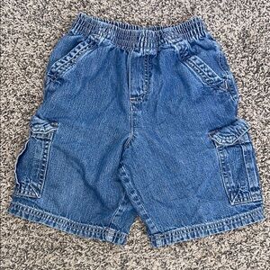 Boys shorts 5T Faded Glory Blue Cargo Shorts